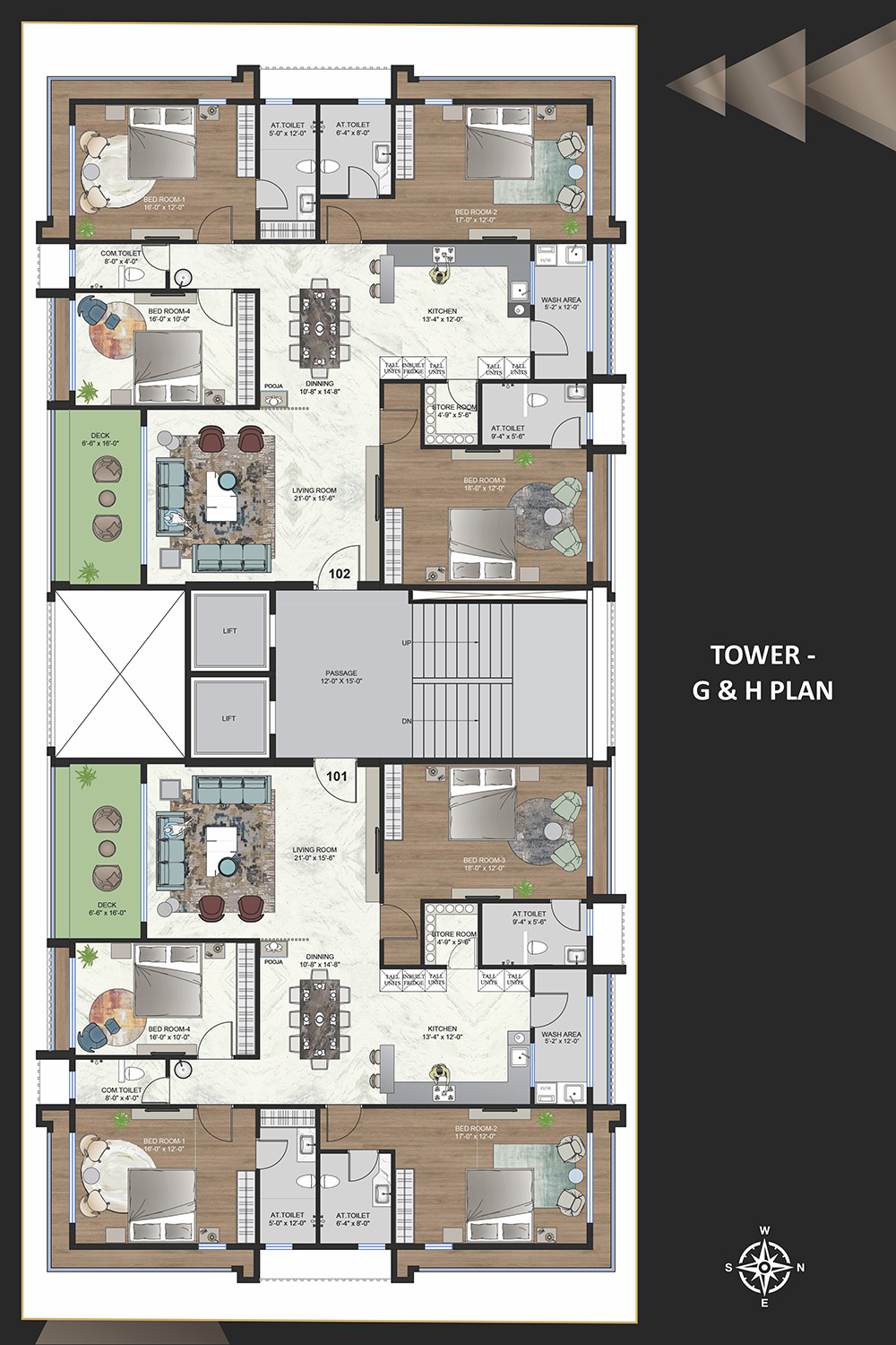 Rajhans Zorista floor plan layout